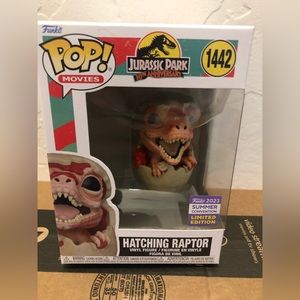 Funko Hatching Raptor shared sticker